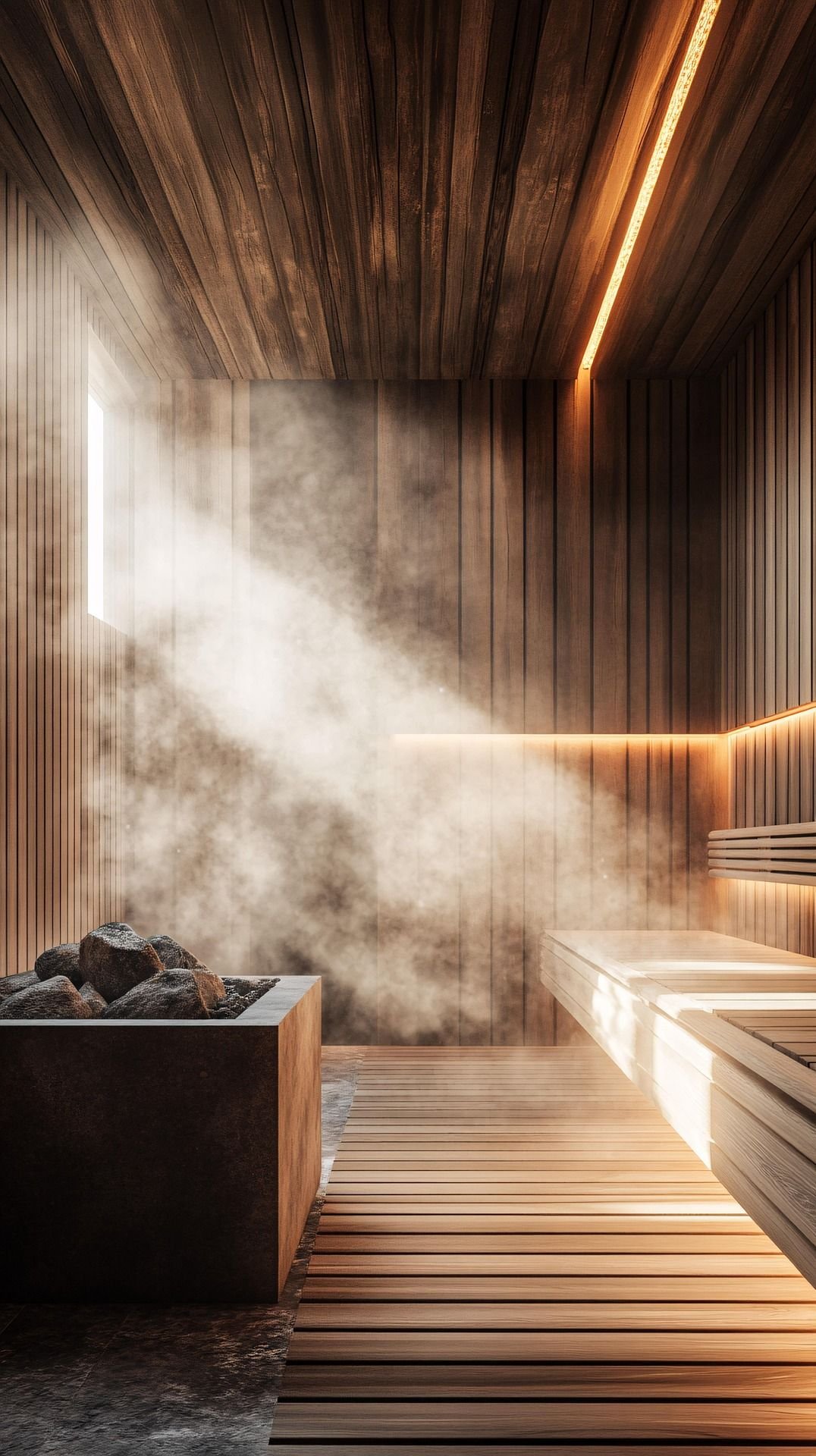 Sauna, immagine concettuale